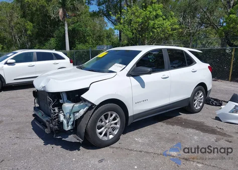 2020 Chevrolet Equinox Awd Ls z USA, uszkodzony, nr VIN 3GNAXSEV8LS709523